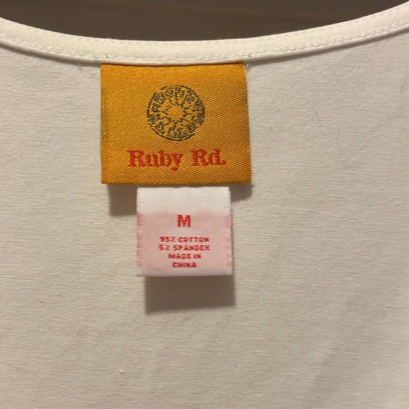 5/$25 Ruby Rd. Shirt - Picture 4 of 5